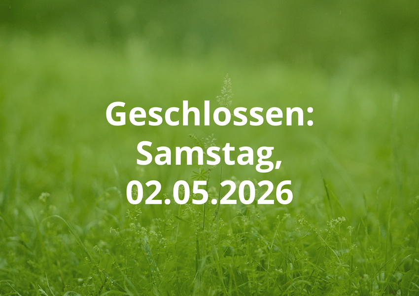 Geschlossen am 02.05.26